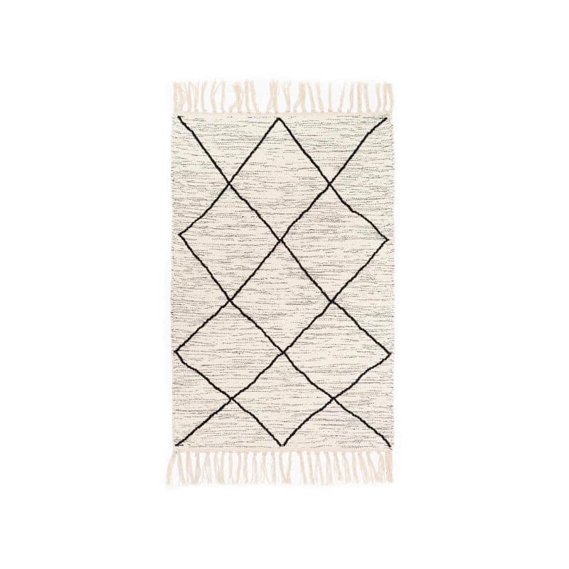 Buy Hyra Cotton Woven Rug Rugs from Vaaree