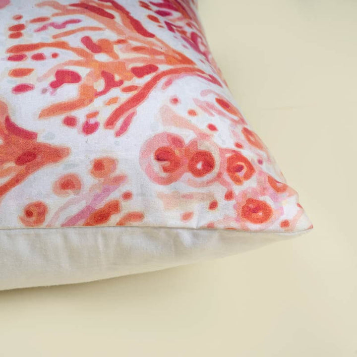Buy Floral Splatter Cushion Cover - Set Of Two Online in India | Cushion Covers on Vaaree