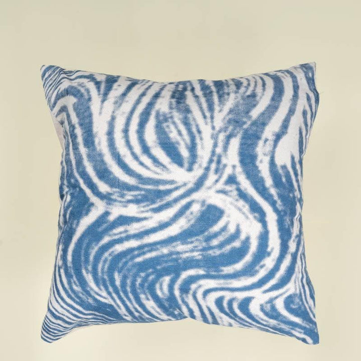 Buy Wavy Waves Cushion Cover - Set Of Two Online in India | Cushion Covers on Vaaree