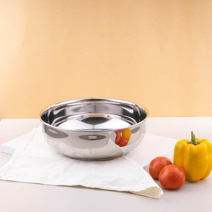 Buy Thea Stainless Steel Bowl - 1500 ML at Vaaree online | Beautiful Mixing Bowls to choose from