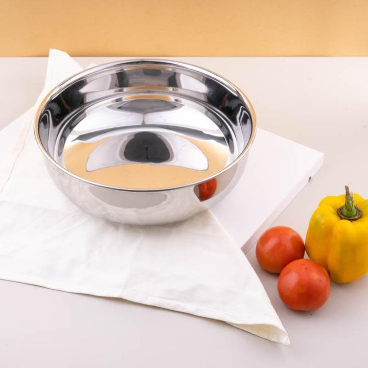Buy Thea Stainless Steel Bowl - 1500 ML at Vaaree online | Beautiful Mixing Bowls to choose from