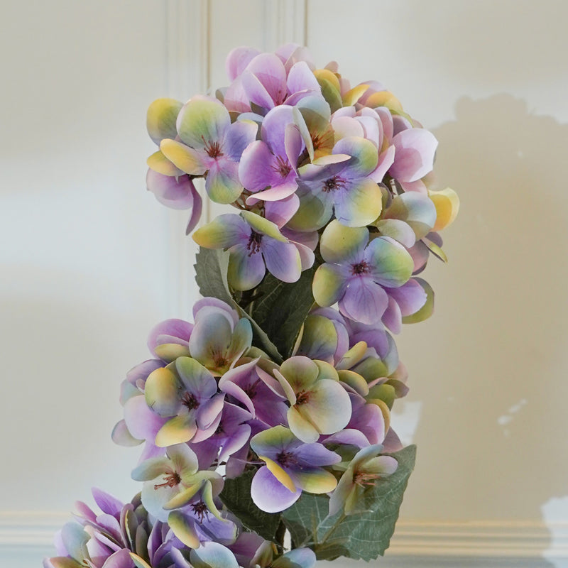 Buy Faux Autumn Panicle Hydrangea Flower Stick (Purple) - 34 CM Artificial Flowers from Vaaree