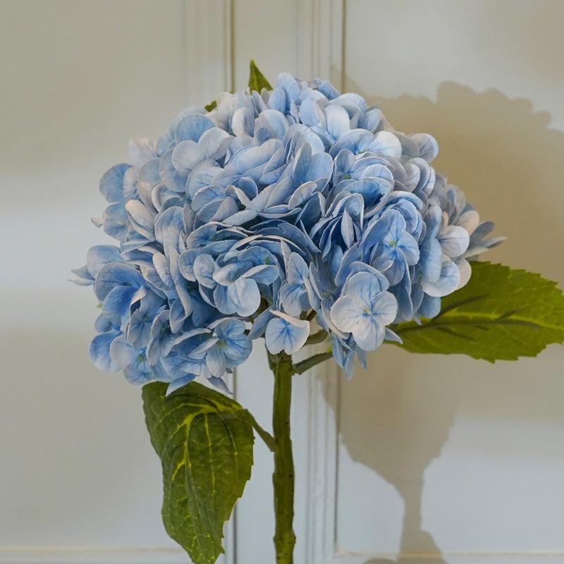 Buy Faux Panicle Hydrangea Flower Stick (Blue) - 20 CM Artificial Flowers from Vaaree