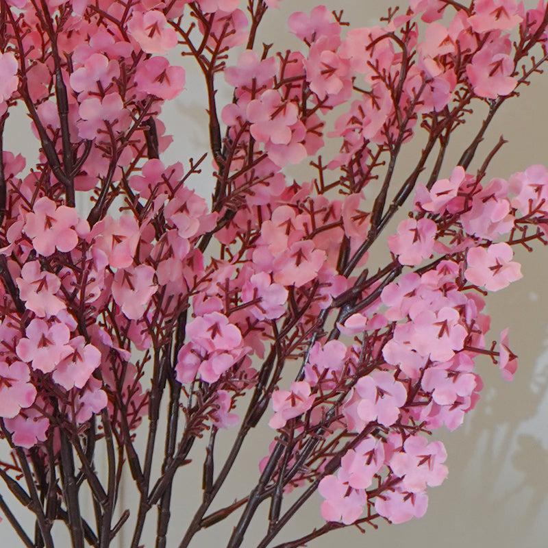 Buy Faux Pink Gypsophila Flower Stick (19 CM) - Set Of Four Artificial Flowers from Vaaree