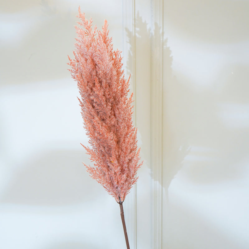 Buy Faux Cortaderia Pampas Flower Stick (Cream) - 45 CM Artificial Flowers from Vaaree