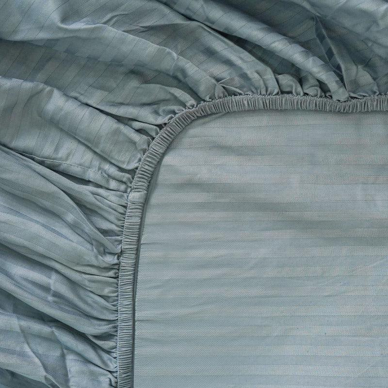 Buy Reposi Striped Bedsheet - Grey Bedsheets from Vaaree