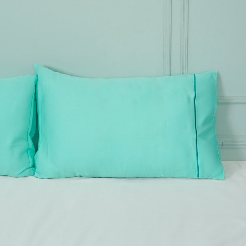 Buy Anwita Embroidered Pillow Covers - Blue Pillow Covers from Vaaree