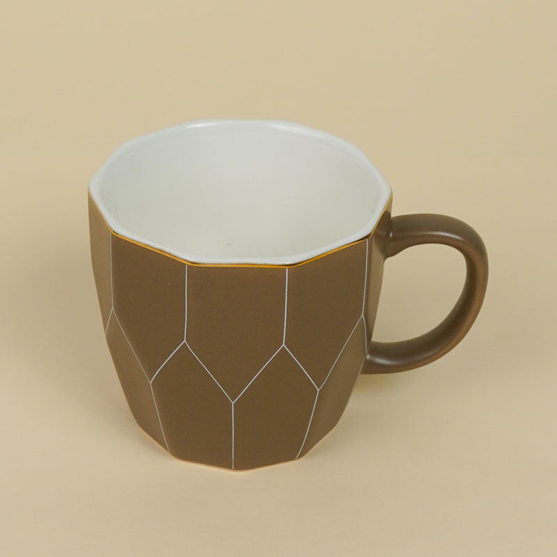 Buy Reima Brown Cup (200 ML) - Set Of Six Mug from Vaaree