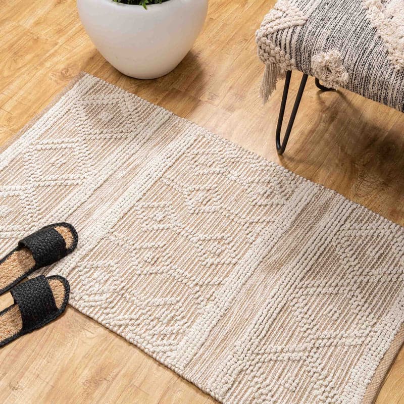 Buy Ivo Natural Fiber Woven Rug Rugs from Vaaree