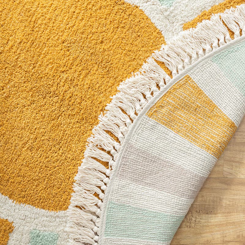 Buy Sun Glare Cotton Tufted Rug Rugs from Vaaree