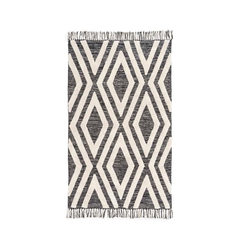 Buy Crosser Cotton Tufted Rug Rugs from Vaaree