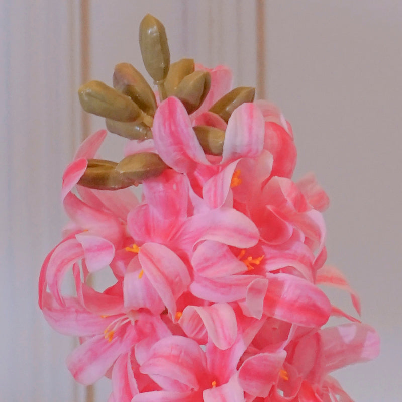 Buy Faux Hyacinth Lily Flower Stick (Pink) - 17 CM Artificial Flowers from Vaaree