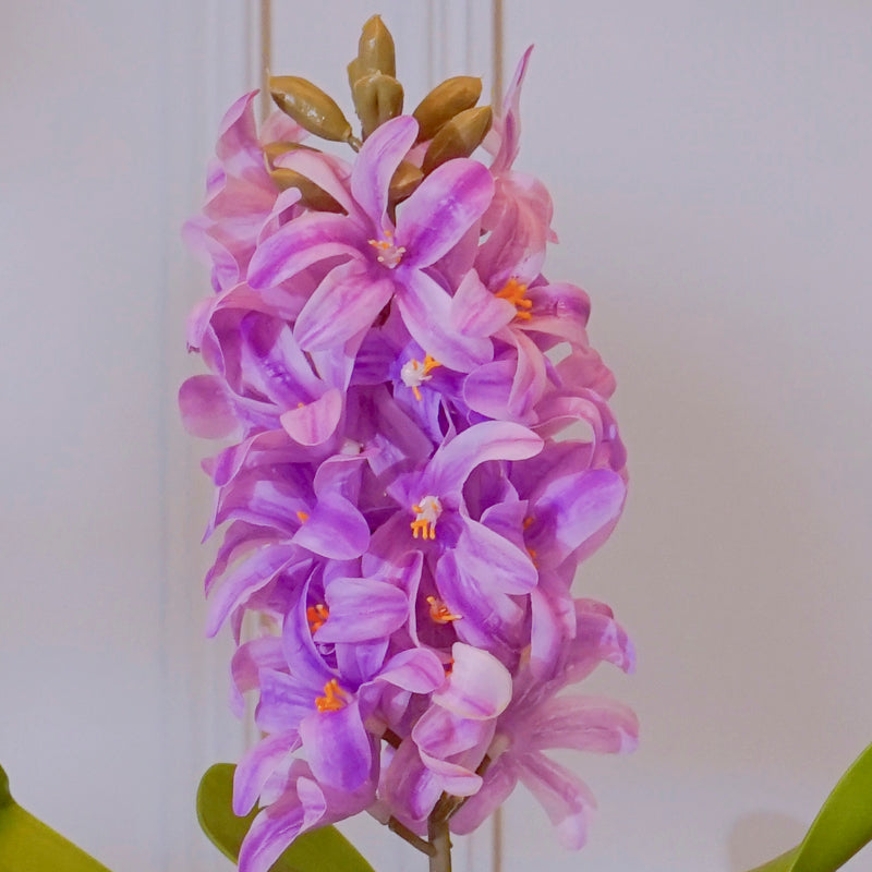 Buy Faux Hyacinth Lily Flower Stick (Purple) - 17 CM Artificial Flowers from Vaaree