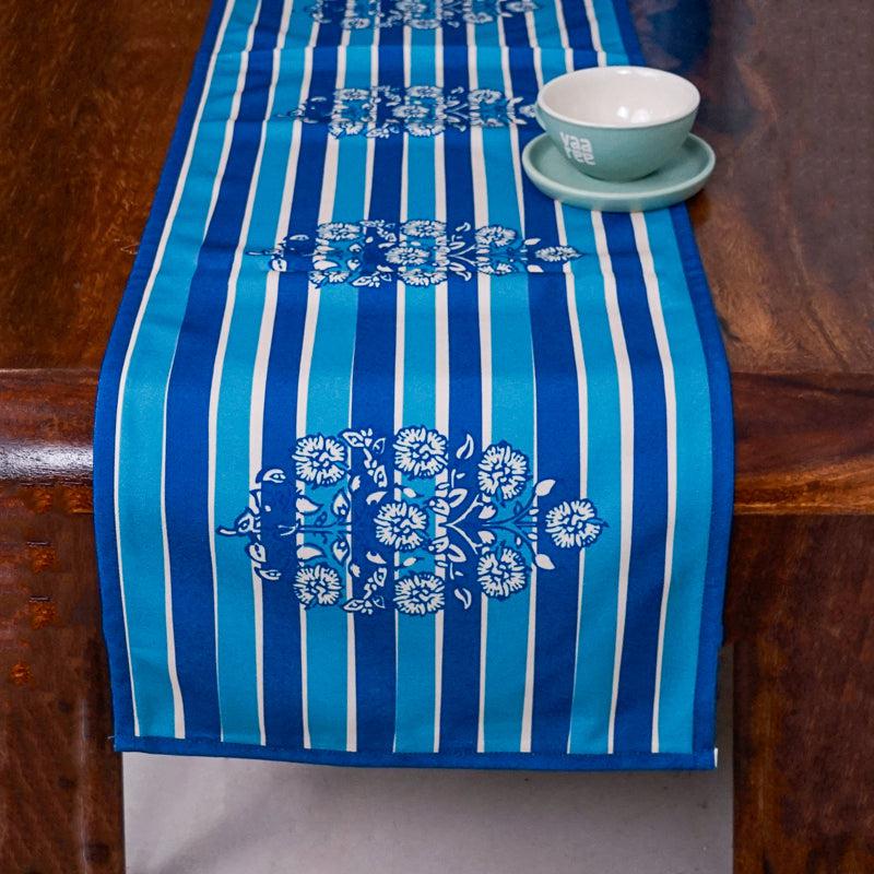 Buy Indigo Imal Table Runner Table Runner from Vaaree