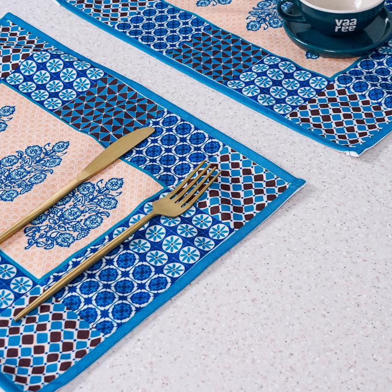 Buy Indigo Imal Placemat - Set Of Two Table Mats from Vaaree