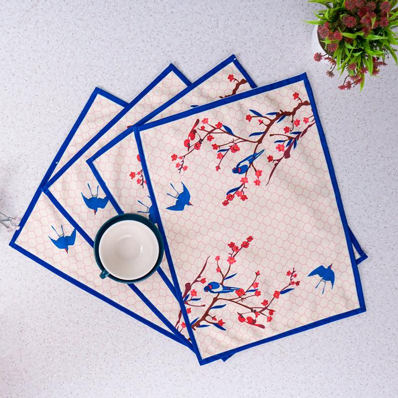 Buy Spring Wonder Placemat - Set Of Four Table Mats from Vaaree