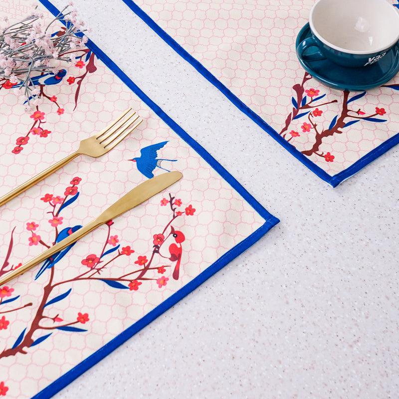 Buy Spring Wonder Placemat - Set Of Two Table Mats from Vaaree