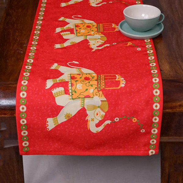 Buy Tusker Parade Table Runner Table Runner from Vaaree