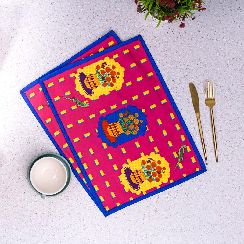 Buy Jharokha Delight Placemat - Set Of Two Table Mats from Vaaree