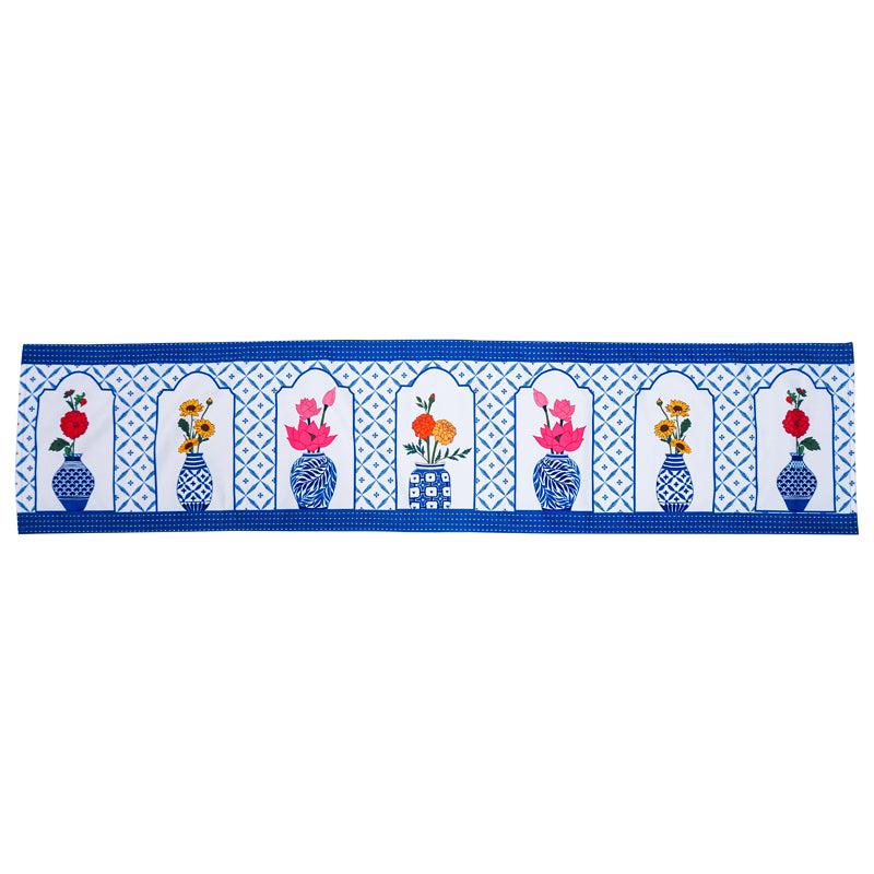 Buy Indigo Pottery Table Runner Table Runner from Vaaree