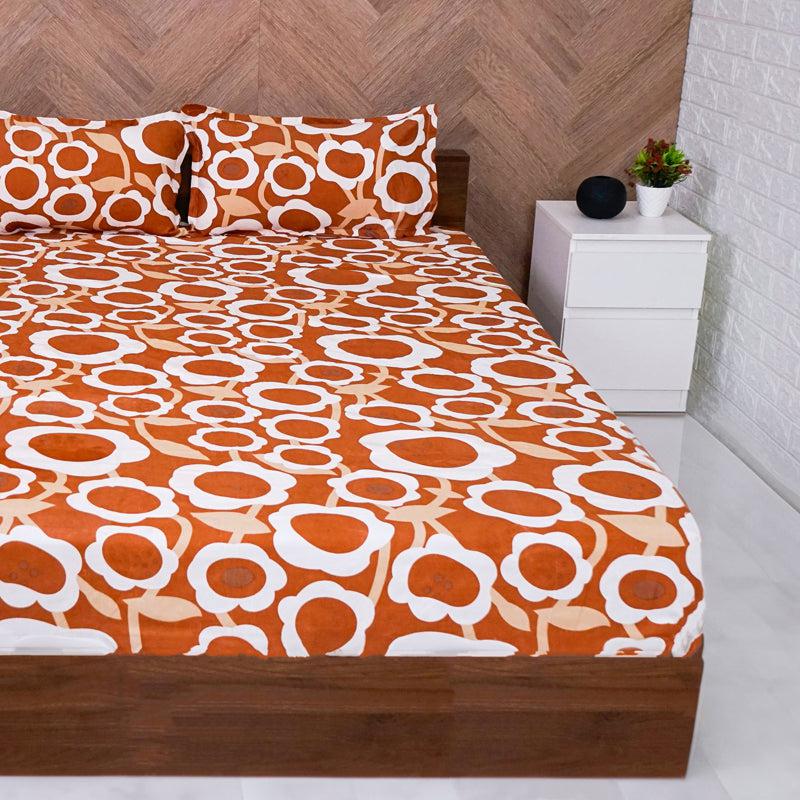 Buy Hallow Flora Bedsheet Bedsheets from Vaaree