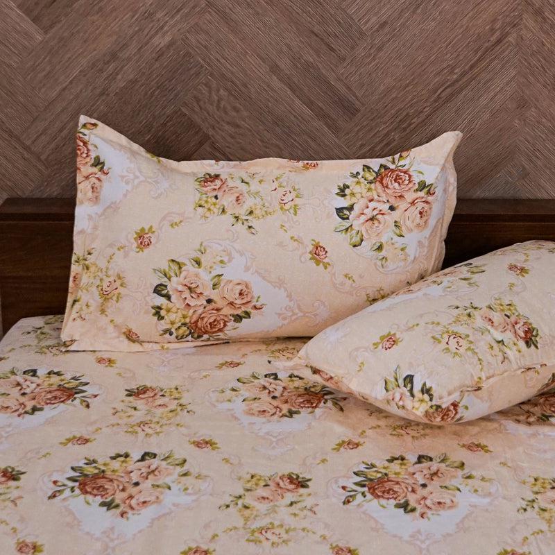 Buy Peony Plethora Bedsheet Bedsheets from Vaaree