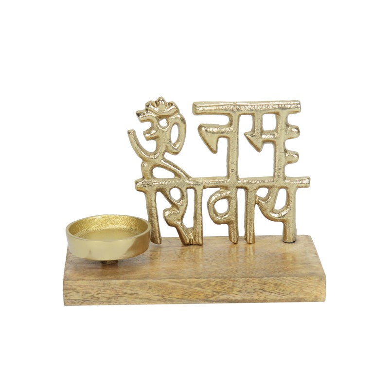 Buy Nama Shivaya Festive Tealight Candle Candle Holders from Vaaree