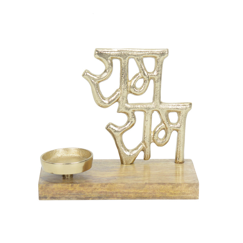 Buy Ram Naam Festive Tealight Candle Candle Holders from Vaaree