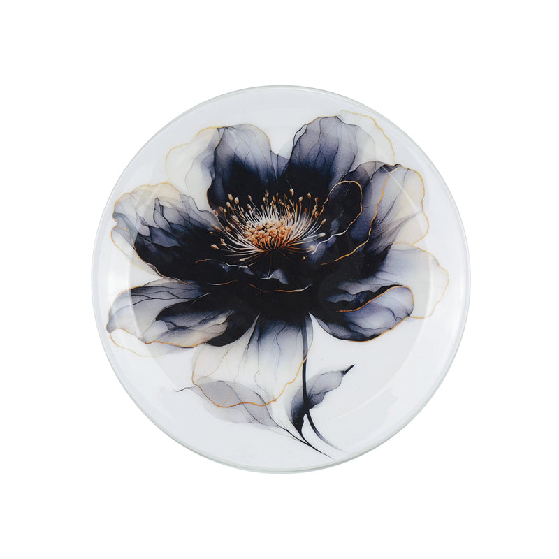 Buy Black Dahlia Wall Plate Wall Plates from Vaaree