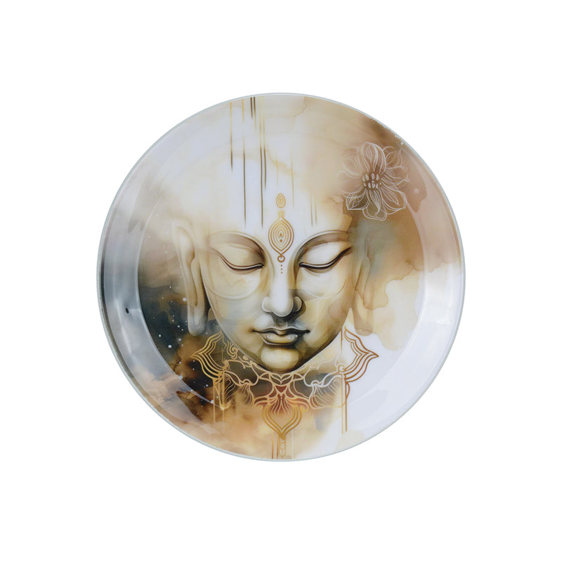 Buy Buddha Nama Wall Plate - Set Of Three Wall Plates from Vaaree