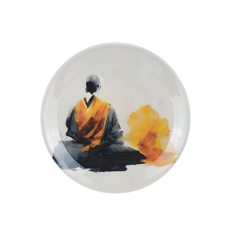 Buy Buddha Nama Wall Plate - Set Of Three Wall Plates from Vaaree