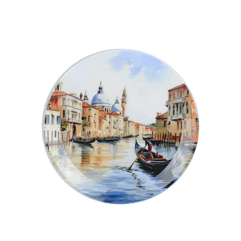 Buy City Magma Wall Plate - Set Of Three Wall Plates from Vaaree