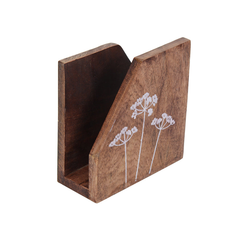 Buy Dandelion Wooden Napkin Holder Tissue Holder from Vaaree