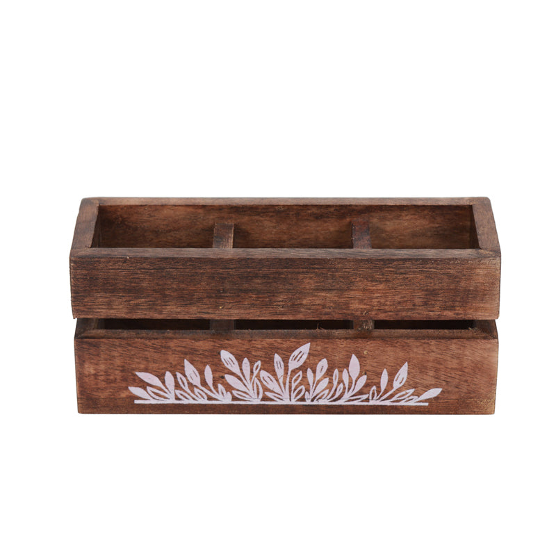 Buy Nara Wooden Cutlery Holder Cutlery Stand from Vaaree