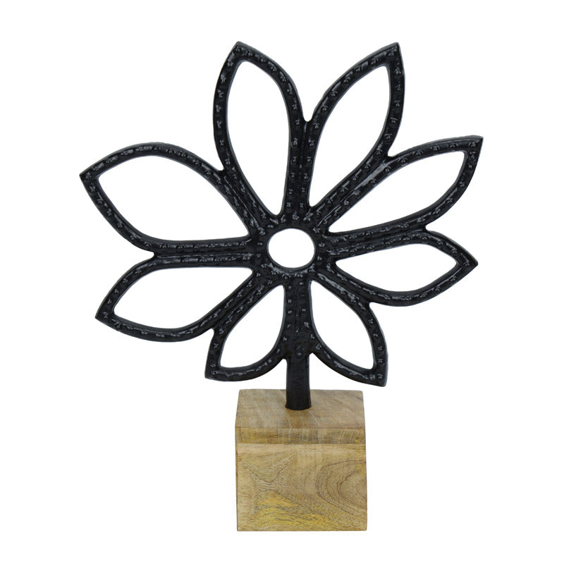 Buy The Leaf Lamino Showpiece - Black Showpieces from Vaaree