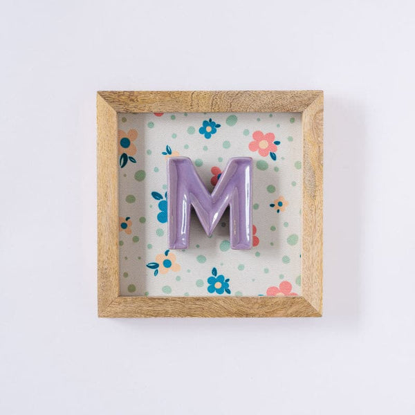 (M) Mini Mottled Mono Wall Hanging - Purple