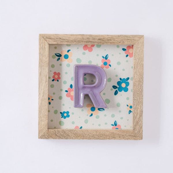 (R) Mini Mottled Mono Wall Hanging - Purple