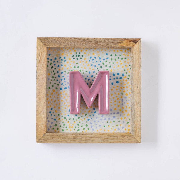 (M) Mini Mottled Mono Wall Hanging - Pink