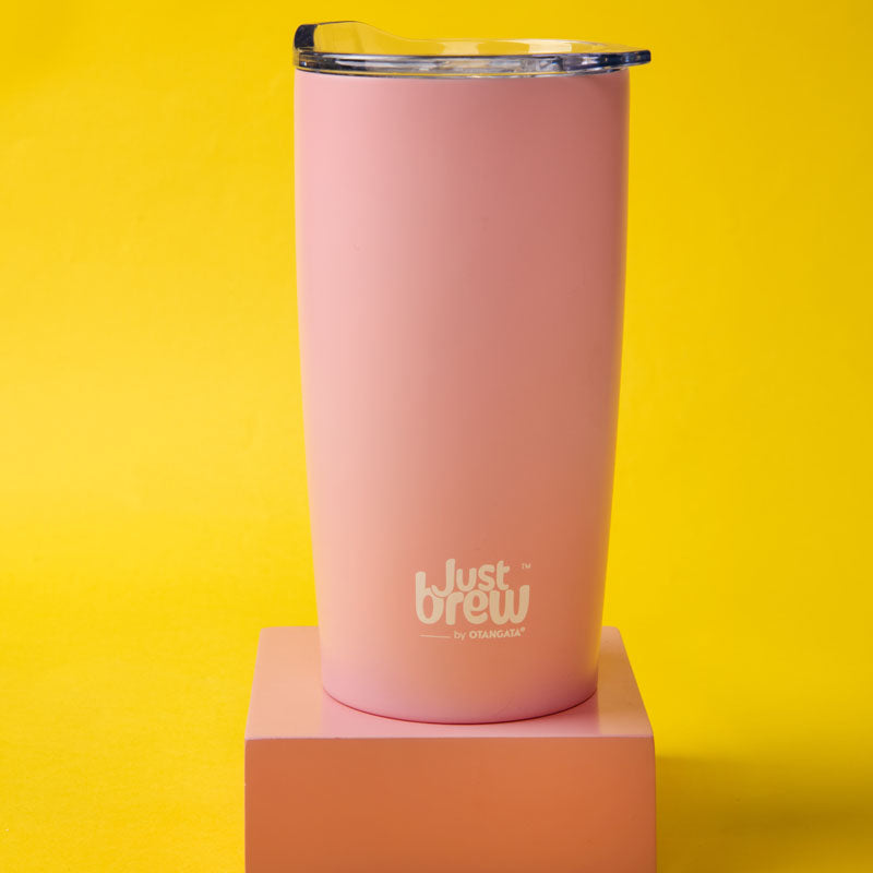 Buy Stremma Insulated Tumbler (Pink) - 640 ML Sipper from Vaaree