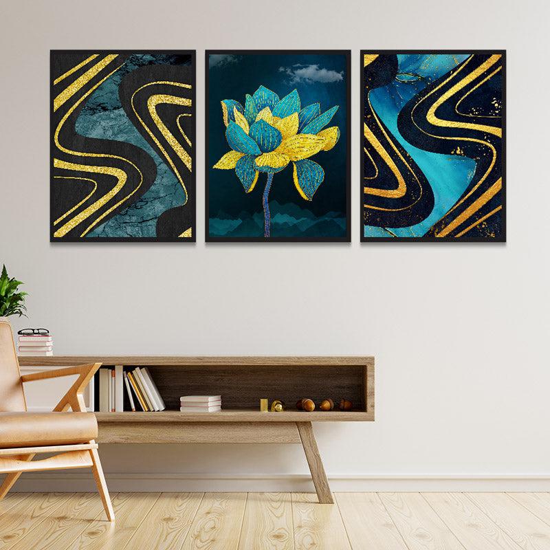 Buy Apolline Wall Art - Set Of Three Wall Art & Paintings from Vaaree