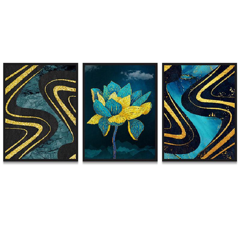 Buy Apolline Wall Art - Set Of Three Wall Art & Paintings from Vaaree