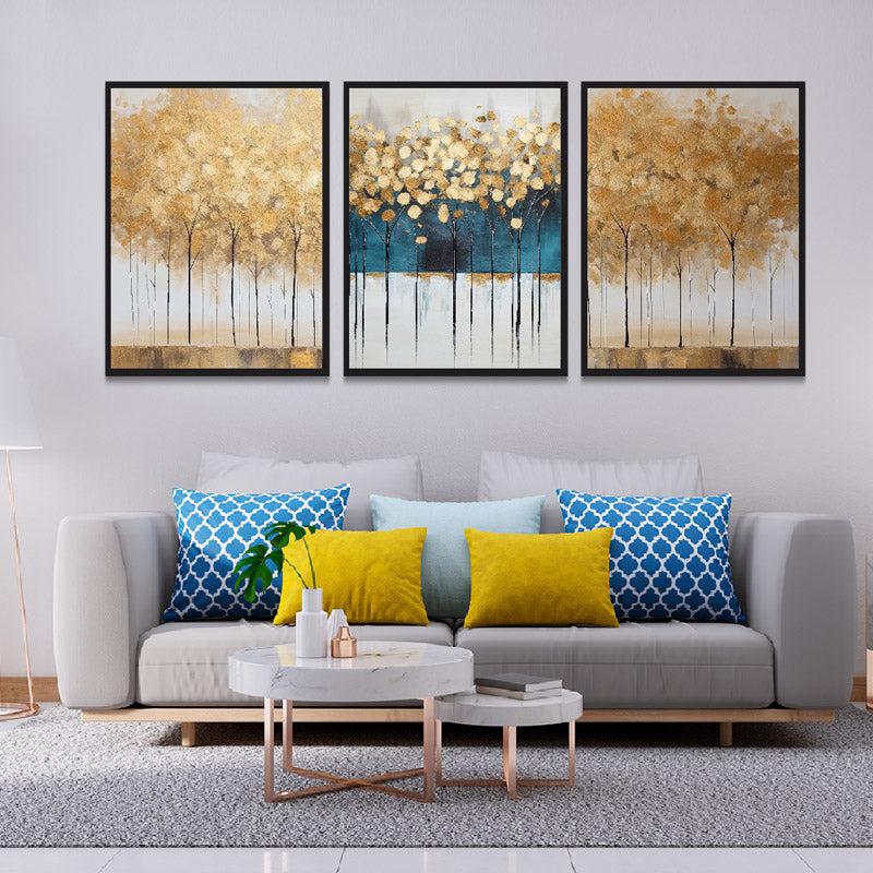 Buy Sidonie Wall Art - Set Of Three Wall Art & Paintings from Vaaree