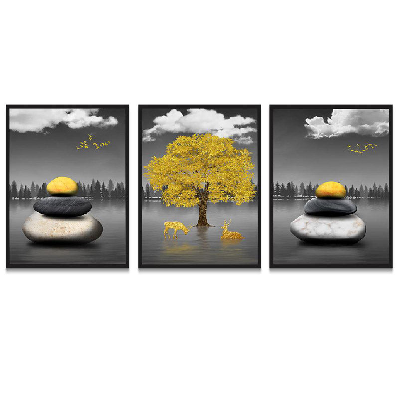 Buy Salome Wall Art - Set Of Three Wall Art & Paintings from Vaaree