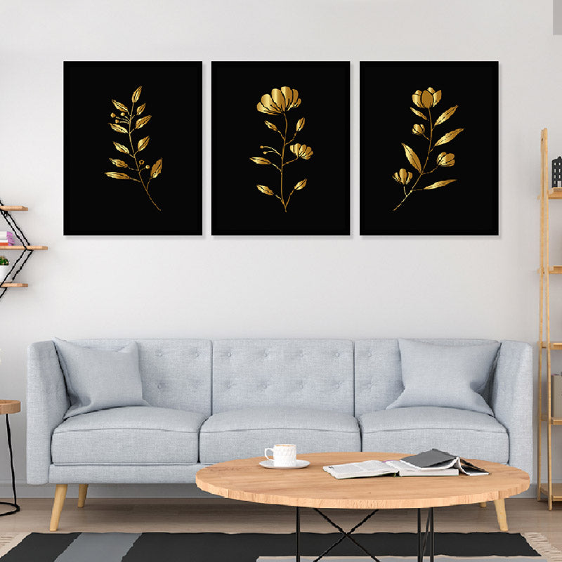 Buy Mélodie Wall Art - Set Of Three Wall Art & Paintings from Vaaree