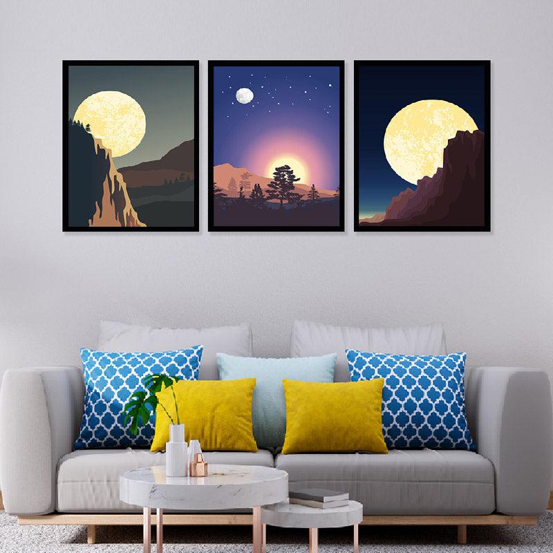 Buy Ariane Wall Art - Set Of Three Wall Art & Paintings from Vaaree