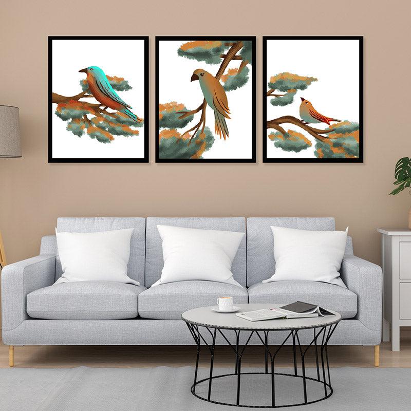 Buy Eulalie Wall Art - Set Of Three Wall Art & Paintings from Vaaree