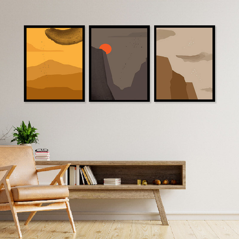 Buy Gazia Wall Art - Set Of Three Wall Art & Paintings from Vaaree