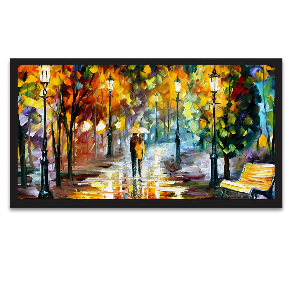 Buy Rainy Evening Wall Painting Wall Art & Paintings from Vaaree