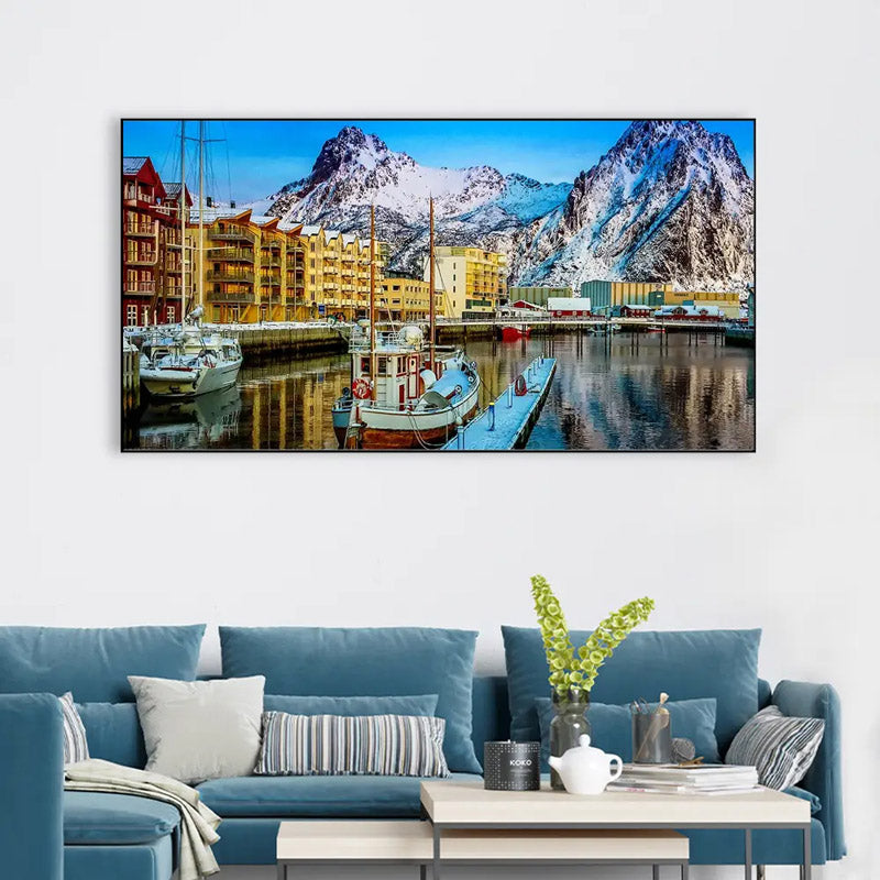 Buy Northern City Wall Painting Wall Art & Paintings from Vaaree