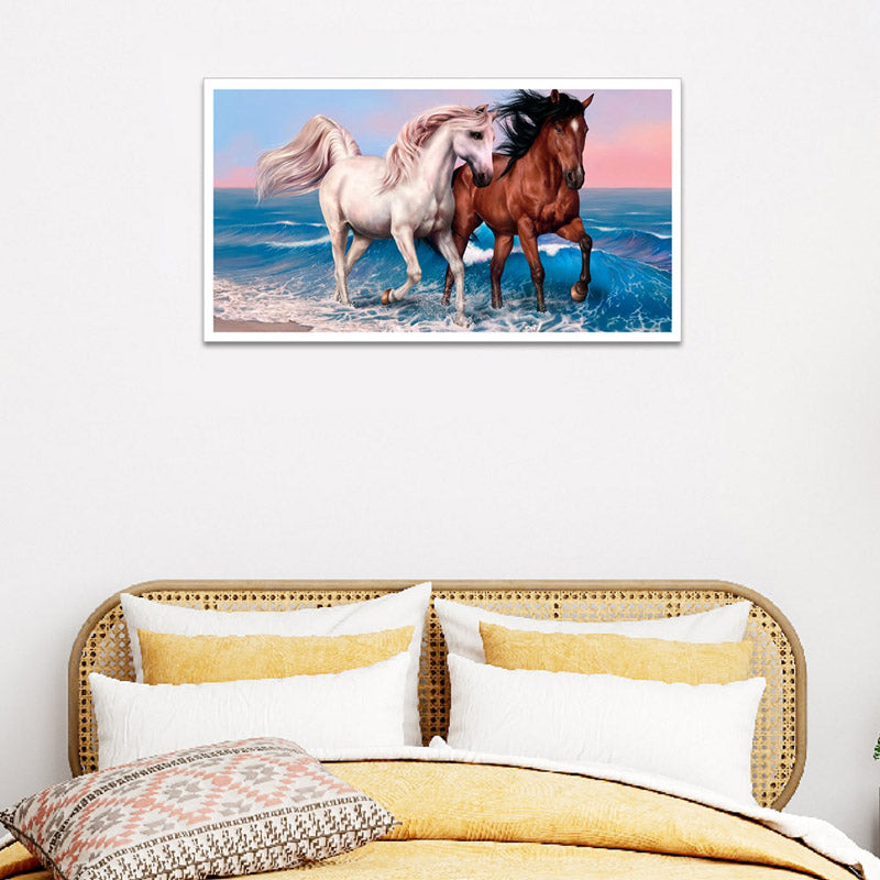 Buy Beach Gallop Wall Painting Wall Art & Paintings from Vaaree